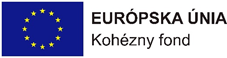 Logo EURÓPSKA ÚNIA Kohézny fond