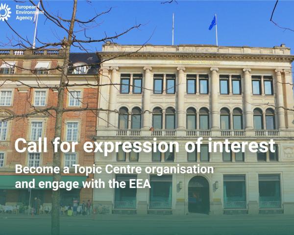 Staňte sa tematickým centrom a spolupracujte s Európskou environmentálnou agentúrou