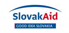 Logo SlovakAid GOOD IDEA SLOVAKIA