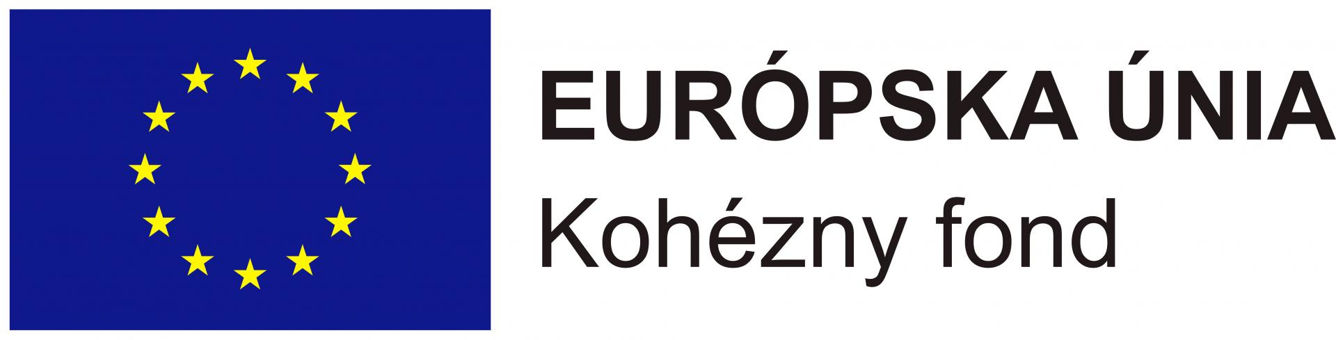 Logo EURÓPSKA ÚNIA Kohézny fond