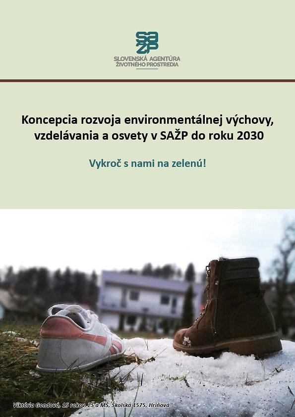 Ilustračný obrázok - obálka koncepcie rozvoja EVVaO v SAŽP do roku 2030